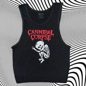 Cannibal Corpse Shirt Unisex Cropped Tanks